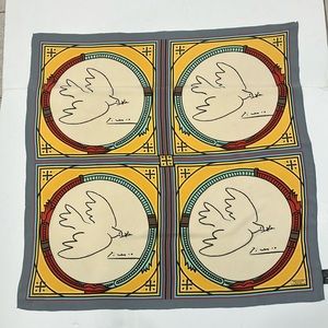 Picasso silk scarf